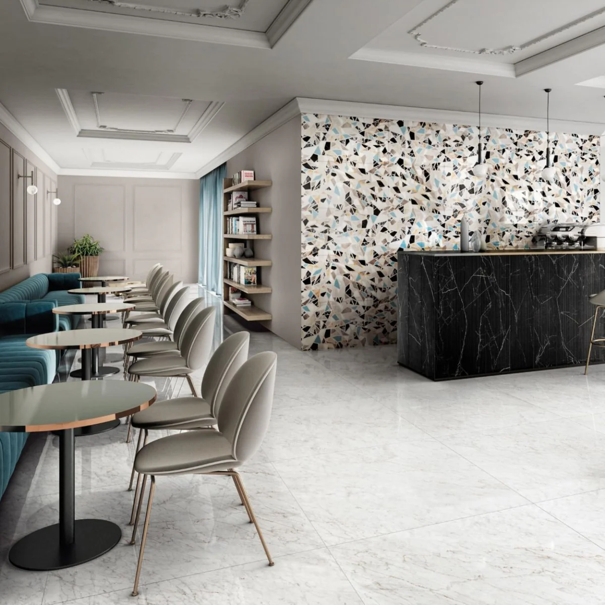 Valentino Apuan Tiles White Matt Marble Tiles 30cm x 60cm - Image 4